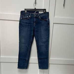 rag & bone Dark Blue Ankle Jeans